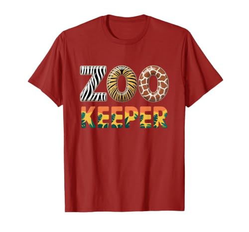 Zoo Keeper Costume Adult Party Safari Zookeeper Zoo Keeper Costume Adult Halloween Party Safari Zookeeper T-Shirt - size