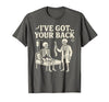 Halloween Costume For Doctor I've Got Your Back I've Got Your Back Halloween Skeleton Doctor Costume T-Shirt - size chart