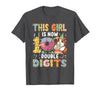 Rodent Birthday Costume Girl Costume 10 Double Digits Funny 10th Birthday Guinea Pig T-Shirt - size chart