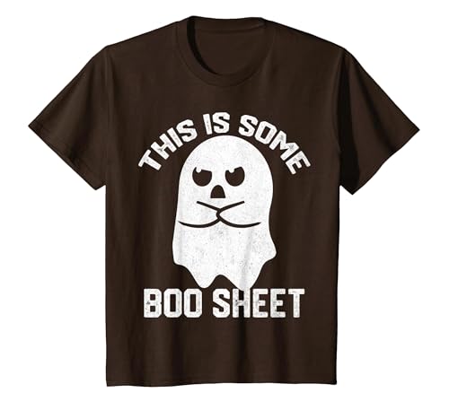 This Is Some Boo Sheet Funny Halloween Ghost This is Some Boo Sheet Halloween Angry Ghost Funny Men Women T-Shirt - size