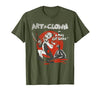 Terrifier Real Gut Buster Vintage Illustration Horror Movie T-Shirt - size chart