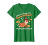 Halloween Retro Pumpkin Spice Ghost SLP Costume Speech Therapy Retro Spooky Fall Pumpkin Pathologist Season T-Shirt - size