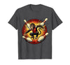 Mademark Pin Monkey Dodging Flying Pins Bowling Graphic T-Shirt - Men - size chart