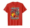 Marvel Halloween Madness Awaits the Greatest Super Heroes T-Shirt - size chart