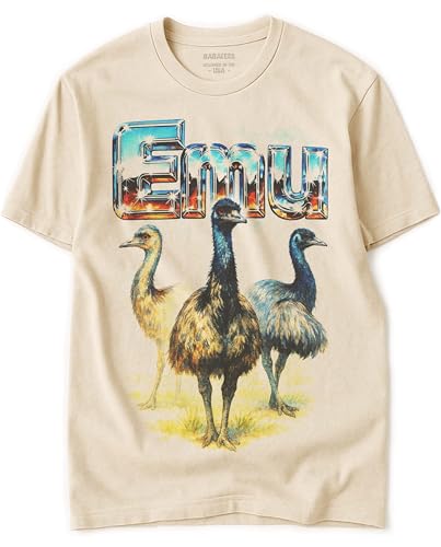 BABATEES Farm Animals Heavy Metal Tshirt for Men, Women & Farmers - 100% Natural Undyed Cotton - size chart
