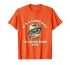 Funny Outdoor Anglers & Fisherman Designs Catch Fish and Laugh Hard with This Fishing Pun T-Shirt - size chart