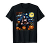 Starry Night Sexy Vampire Halloween Spooky Halloween Sexy Vampire Starry Night T-Shirt - size chart