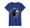 Mademark Pirate Monkey with Stolen Pocket Watch Design T-Shirt - Women - size chart