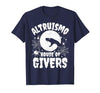 House of Givers Halloween Party Halloween Costume Altruismo House of Givers T-Shirt - size chart