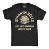 Funny for Men Food Joke for Guys with Funny Sayings Sarcastic T-Shirt — design detail