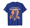 funny Halloween shirt It's Just A Bunch of Hocus Pocus Funny Cat T-Shirt - size chart