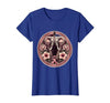 Mademark Elephant Pink Flowers Breast Cancer Awareness T-Shirt - Women - size chart