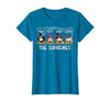 RBG Supremes Court cute gift THE SUPREMES Halloween Cute Woman Supreme Court Justices RBG T-Shirt - size chart
