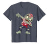 Halloween Shirts Women Men Kids Dabbing Zombie Brain Halloween Scary Dab Dance Boys Teen Men T-Shirt - size chart