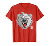 Bobo Bear Bobo Likes to Growl - Polar Bear T-Shirt - size chart