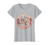 Mademark Monkeys In. Chaos Out. Punk Metal Circus Design T-Shirt - Women - size chart