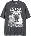 BABATEES U.S.A. MAX-Heavyweight Punk Rock Animals Shaka Wear Oversized 7.5oz Cotton Tshirt - size chart
