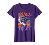 Trach or Treat ICU RN Halloween Nurse Tees Respiratory Therapist Trach or Treat ICU RN Halloween Nurse T-Shirt - size chart