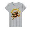 Mademark Swing First Ask Later Funny Monkey Design T-Shirt - Women - size chart
