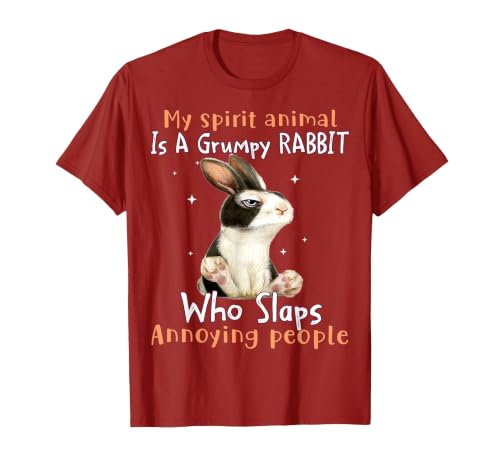 Cute Rabbit Lover Bunny Graphic T-Shirt (Dark Heather Grey) — design detail