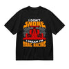 SYPPEIPLC Men Solid Cotton T-Shirt Crew Neck Short Sleeve I Like Exercise Because I Love Eating Casual Daily Tops - size chart