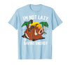 Disney Lion King Lazy Pumbaa Graphic T-Shirt T-Shirt - size chart
