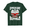 Polish Heritage Gifts Dyngus Day Buffalo New York Piwo Polka Pierogi Na Zdrowie T-Shirt - size chart