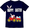 Easter Day Gift for Toddler Boy Baby Girl Tractor Loving Bunny T-Shirt — design detail
