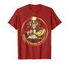 Mademark Certified Banana Enthusiast Funny Monkey Design T-Shirt - Men - size chart