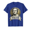Mademark White Boy of the Year Middle Name Is Mediocre T-Shirt - Men - size chart