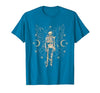 Y2K Grudge Core Mystical Celestial Halloween NS Fairy Grunge Fairycore Aesthetic Butterfly Skeleton Gothic T-Shirt - size