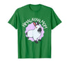Himalayan Rabbit Mom T-Shirt — design detail