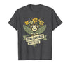 Mademark Send Bananas Not Texts Funny Monkey Design T-Shirt - size chart