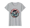 Mademark Ocean Is My Office Shark Lover Design T-Shirt - size chart