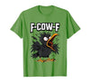 F COW F Crow F-Cow-F T-Shirt - size chart