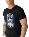 NITBANLA T-Shirts for Men, Cat Coffee Crew Neck Cotton T-Shirt Men's Short Sleeve,Black-XL - size chart