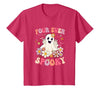 4th Birthday Party Halloween Costume Four Ever Spooky Halloween 4Th Birthday Party Decorations T-Shirt - size chart