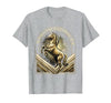 Mademark Horses Over Everything Equestrian Design T-Shirt - Men - size chart