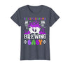 Brewing Baby Family Matching Halloween Costumes Great Grandma of The Brewing Baby Grandma to Be Halloween T-Shirt - size