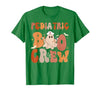 Funny Pediatric shirts for work Pediatric Nurse Shirt Halloween Pediatric Boo Crew T-Shirt - size chart