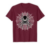 Halloween Shirts For Women Men Kids Boys Girls Halloween Spider with Web Vintage Costume Men Boys Kid Women T-Shirt - size