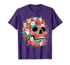 TS - SHOP - Kitty Skeleton Halloween Costume Idea Cat Skull - Kitty Skeleton Halloween Costume Idea T-Shirt - size chart