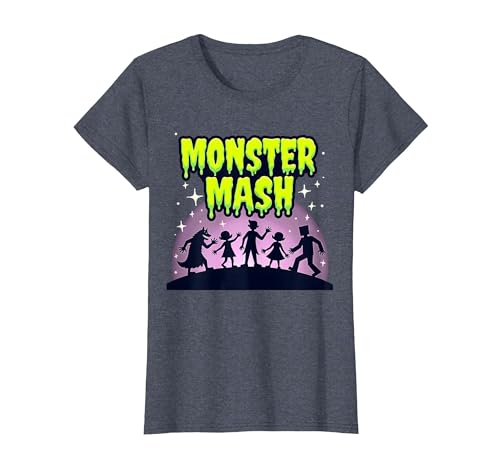 Mademark Halloween - Monsters & Creatures T-Shirt - size chart