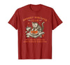 spooky biscuits club shirt Spooky Biscuits Club we Raise Spirits and Knead Biscuits T-Shirt - size chart