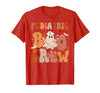 Funny Pediatric shirts for work Pediatric Nurse Shirt Halloween Pediatric Boo Crew T-Shirt - size chart