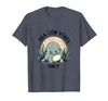 Mademark Sea Cow Vibes Only Manatee Design T-Shirt - size chart