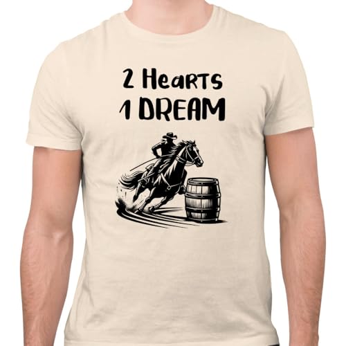 TeesAndTankYou 2 Hearts 1 Dream Horse Rider Shirt Unisex - size chart