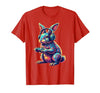 Rabbit Gaming Animal Video Games Funny Rabbit T-Shirt — design detail