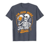 Boos Halloween Costume Cute skeleton I'm Just Here for The Boos Halloween Costume Skeleton Cute T-Shirt - size chart