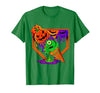 Ice Cream Drip Baseball Home Plate Halloween Tee Funny Halloween Baseball Ice Cream Drip Boys Girls Youth T-Shirt - size